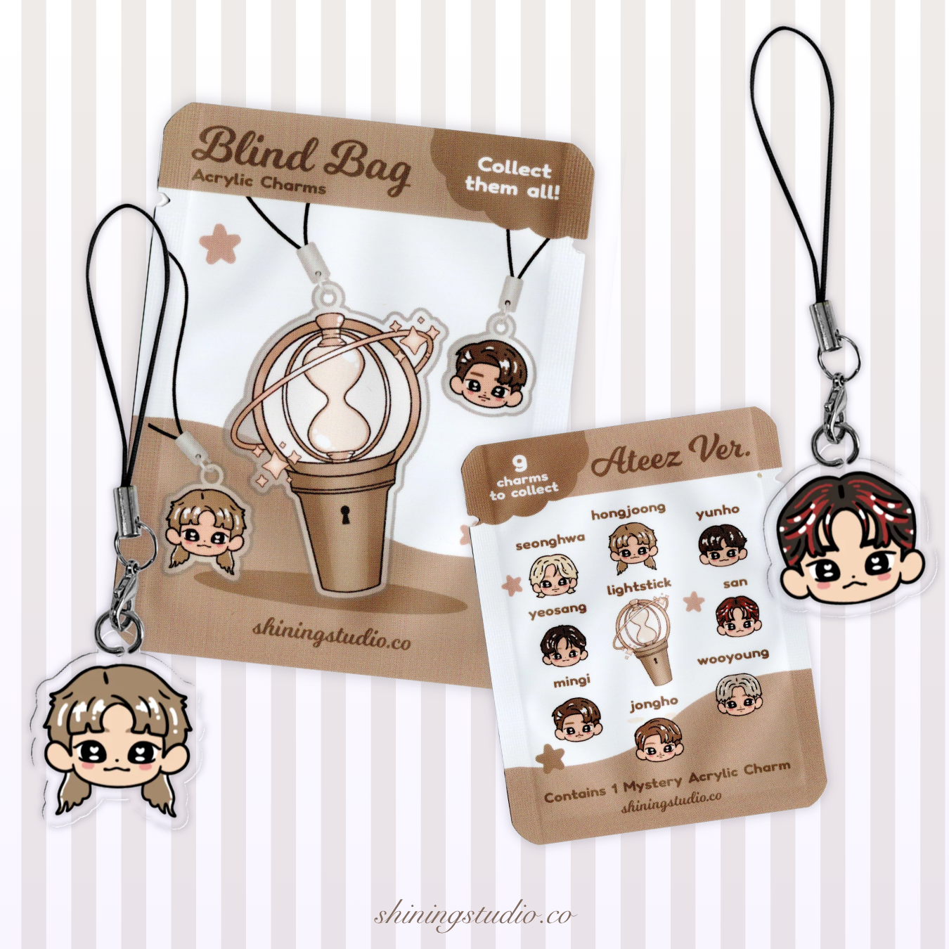 ATEEZ Charm Blind Bags