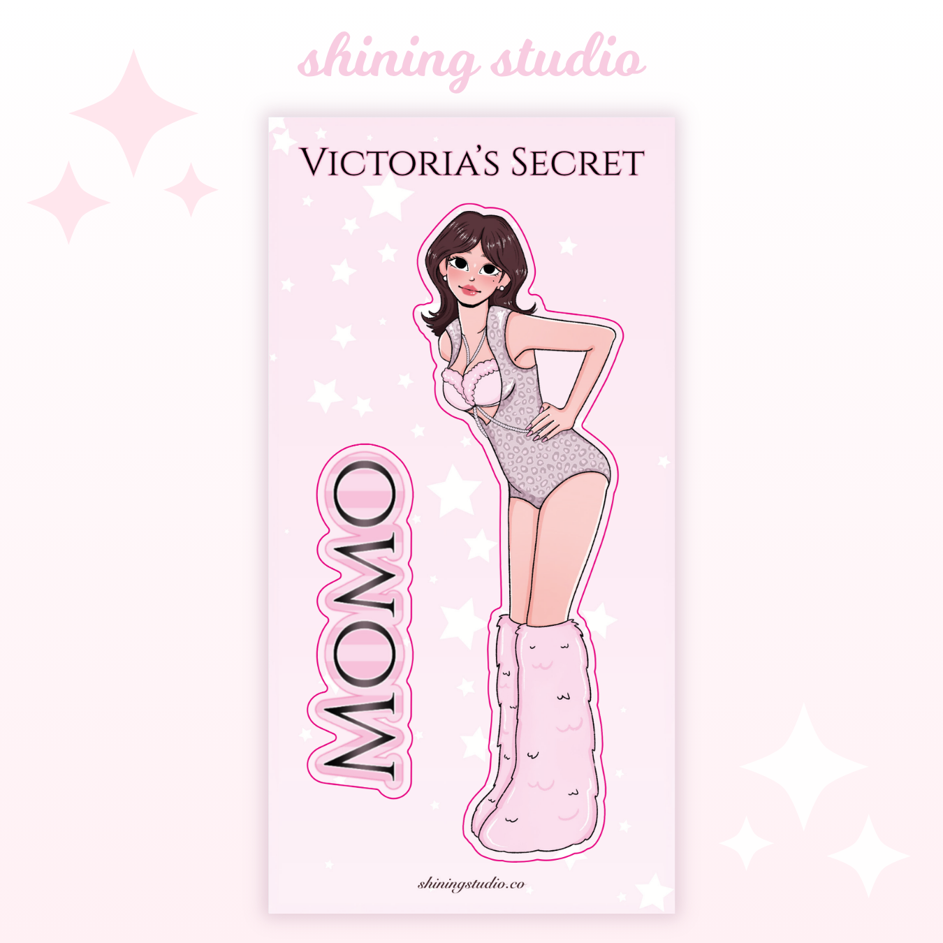 Momo Twice 'Victoria's Secret' Sticker Sheet