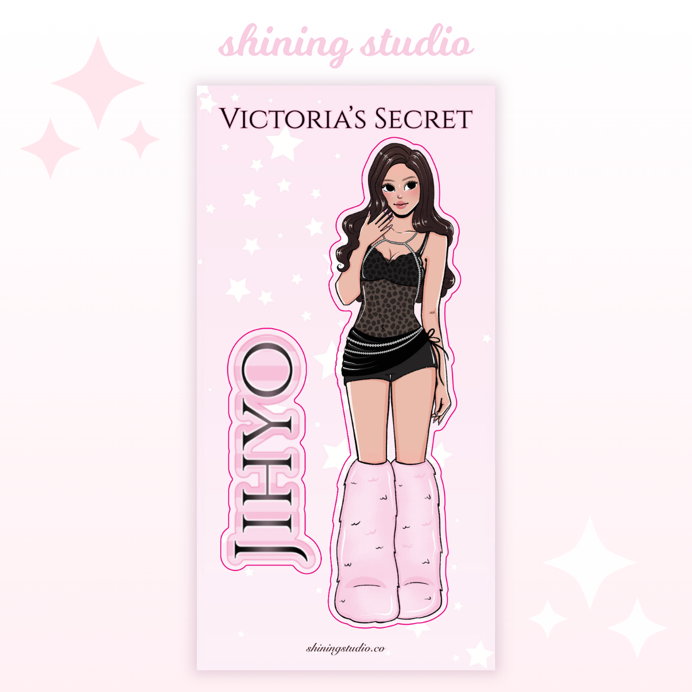 Jihyo Twice 'Victoria's Secret' Sticker Sheet