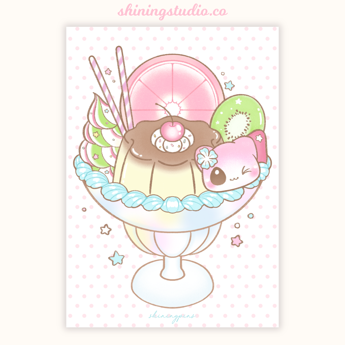 'Heisei Parfait' Kkoongie Print