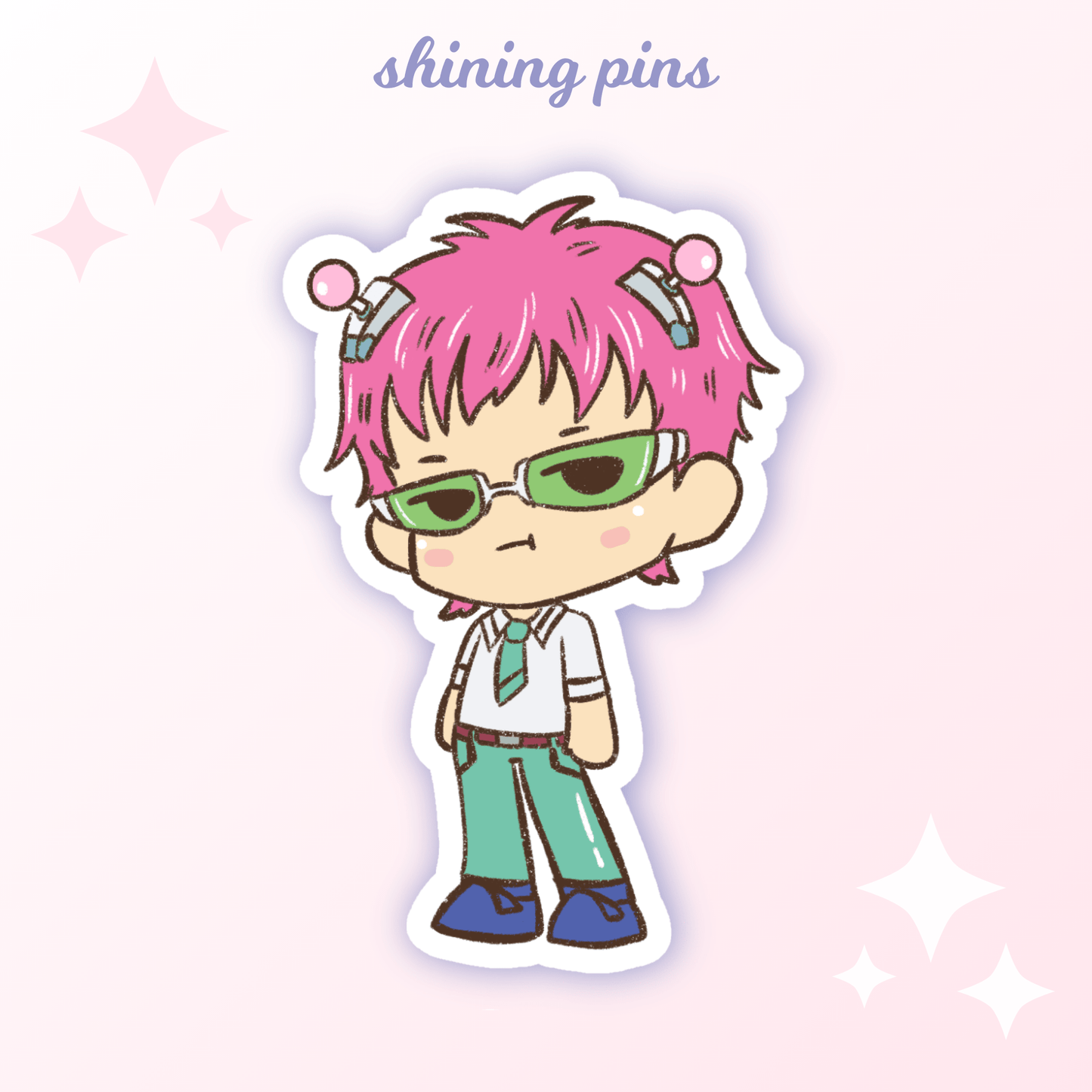 'Saiki-K' Stickers