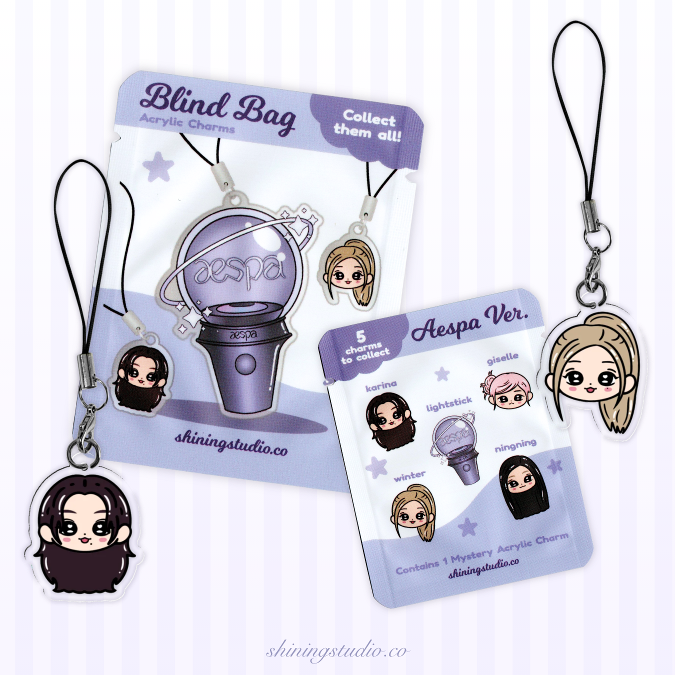 Aespa Charm Blind Bags