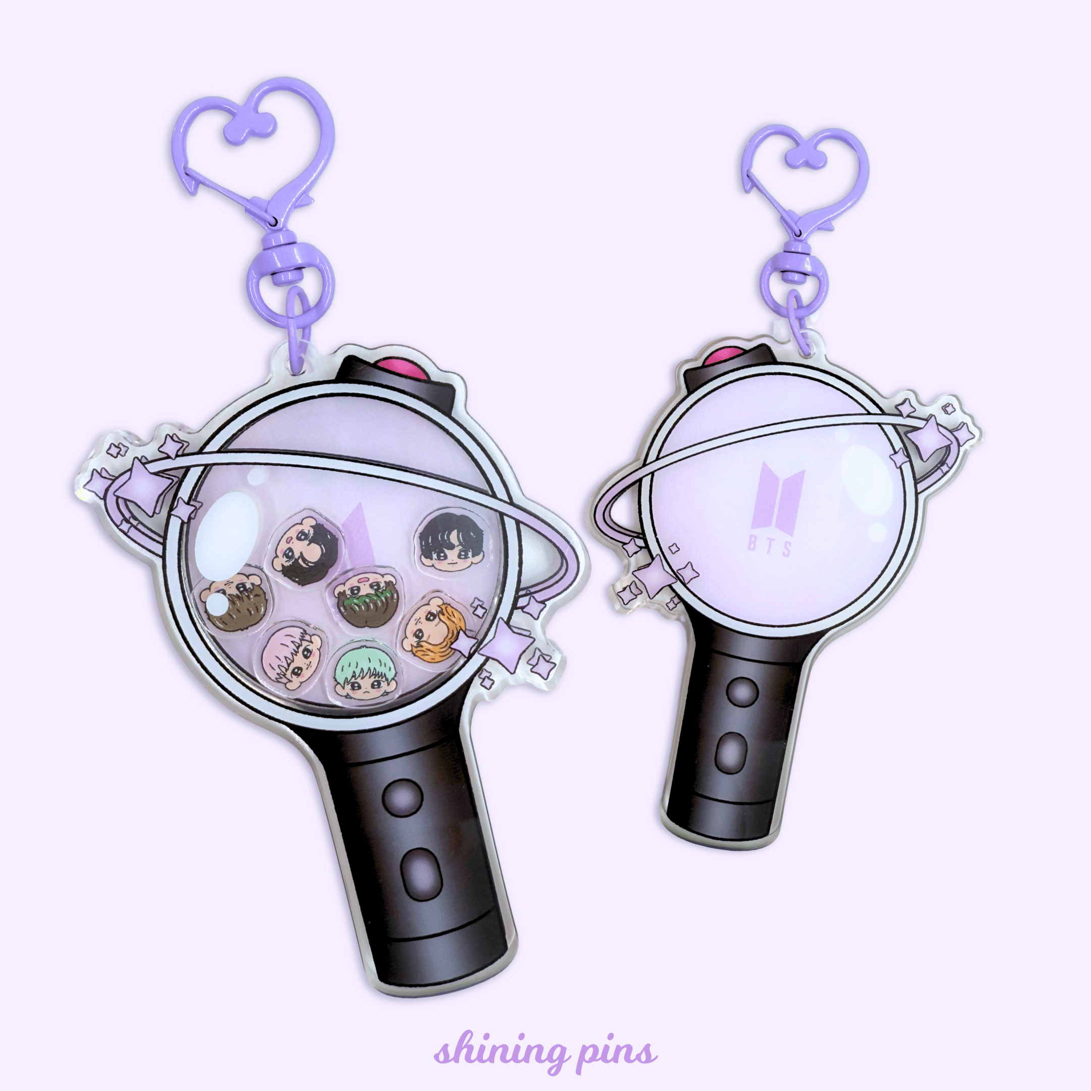 BTS 2018 LYS アクリルキーリング6人セット BTS 2018 LYS アクリル