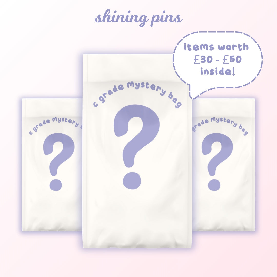 C Grade Enamel Pin Mystery Bundles bundles, enamel pin Shining Pins