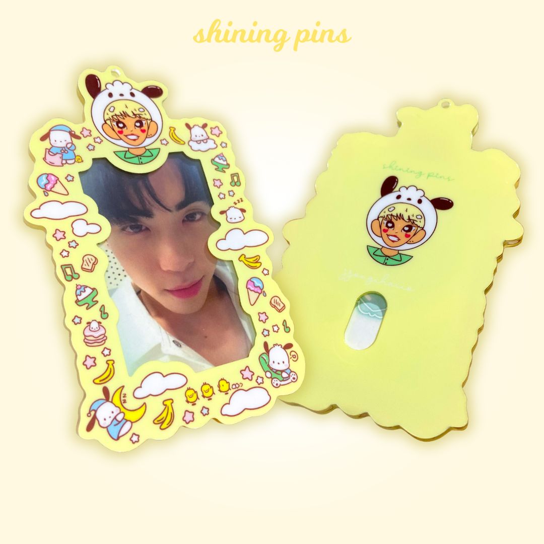 Jonghyun 'SHINee Cuties' Photocard Holder photocard holder, shinee Shining Pins