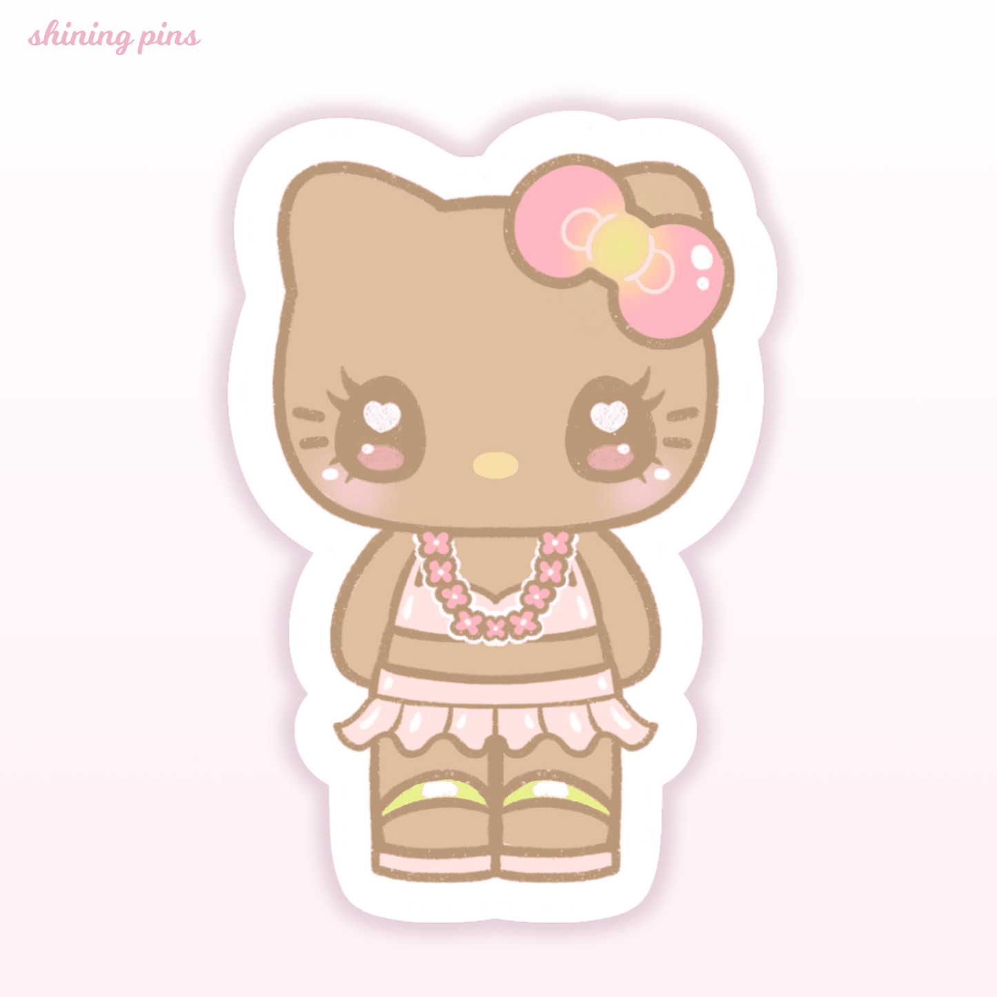 'My Gyaru Summer' Stickers sanrio, stickers & stationary Shining Pins