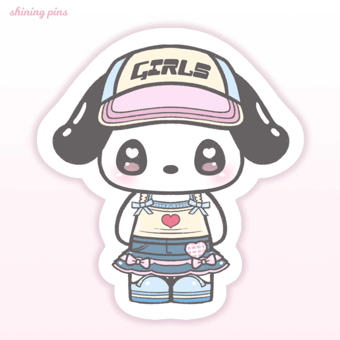 'My J-Street Fashion' Stickers sanrio, stickers & stationary Shining Pins