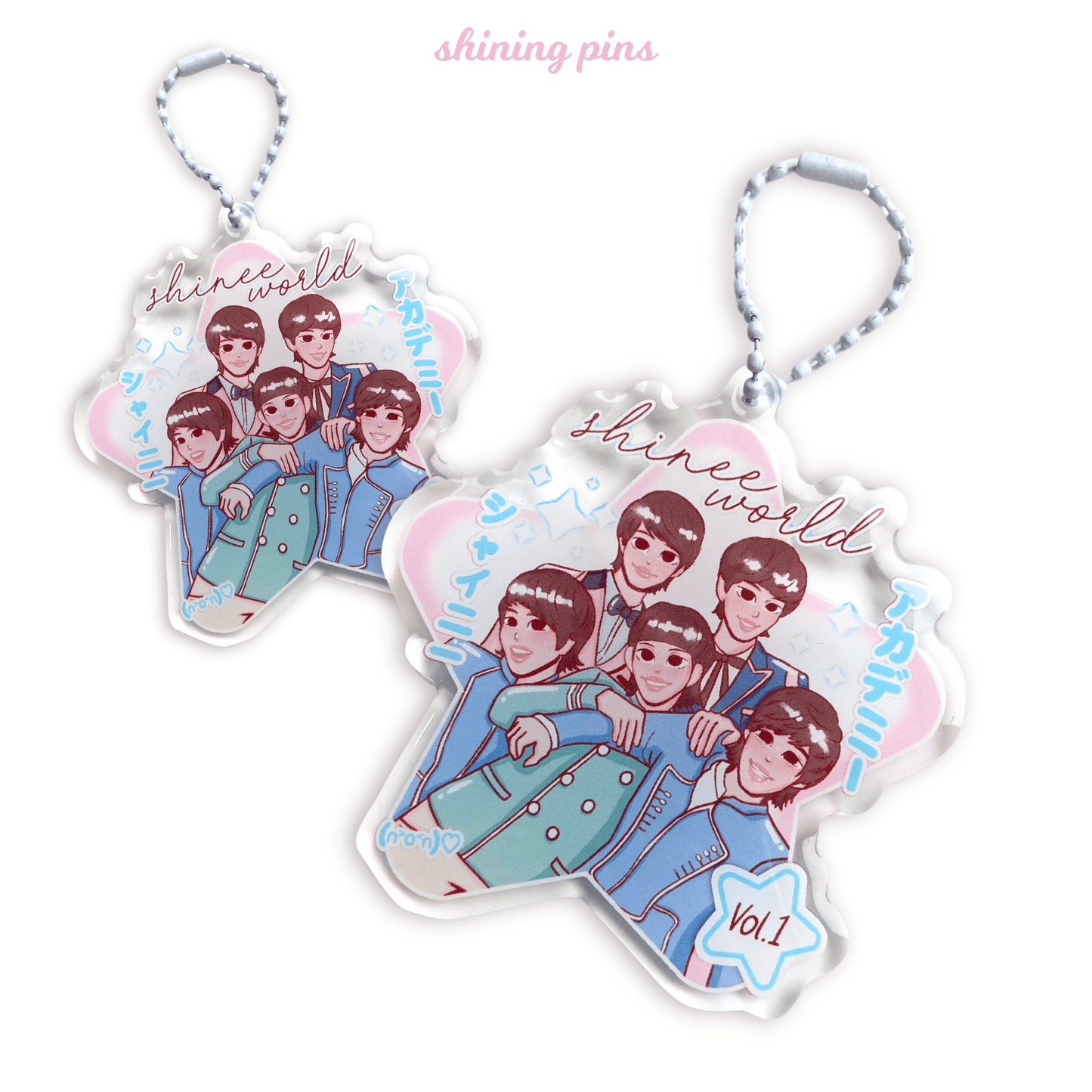 SHINee 'Y2K' Keychain Acrylic Keychain acrylic keychains & pins, shinee Shining Pins