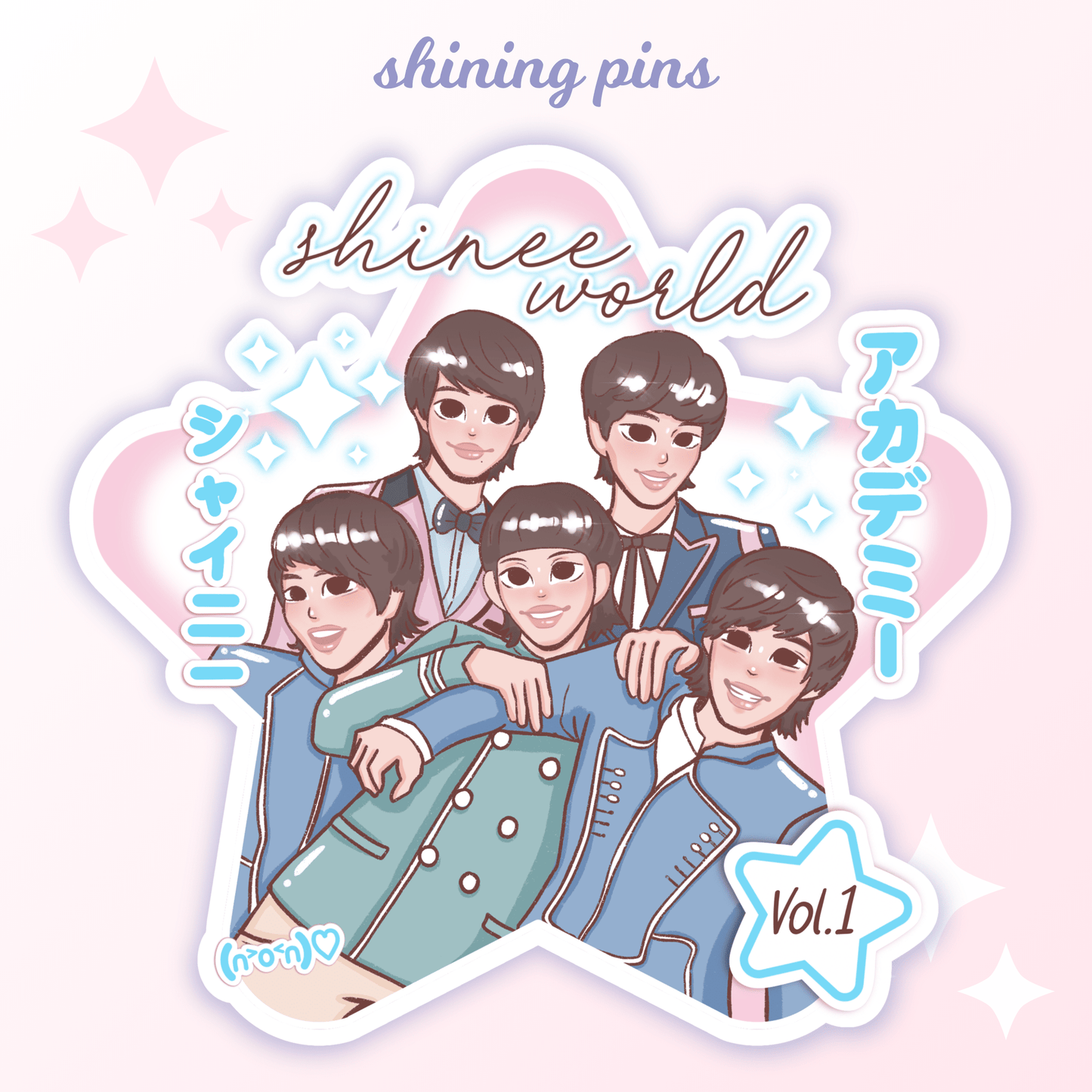 SHINee 'Y2K' Sticker Stickers and Stationary shinee, stickers & stationary Shining Pins