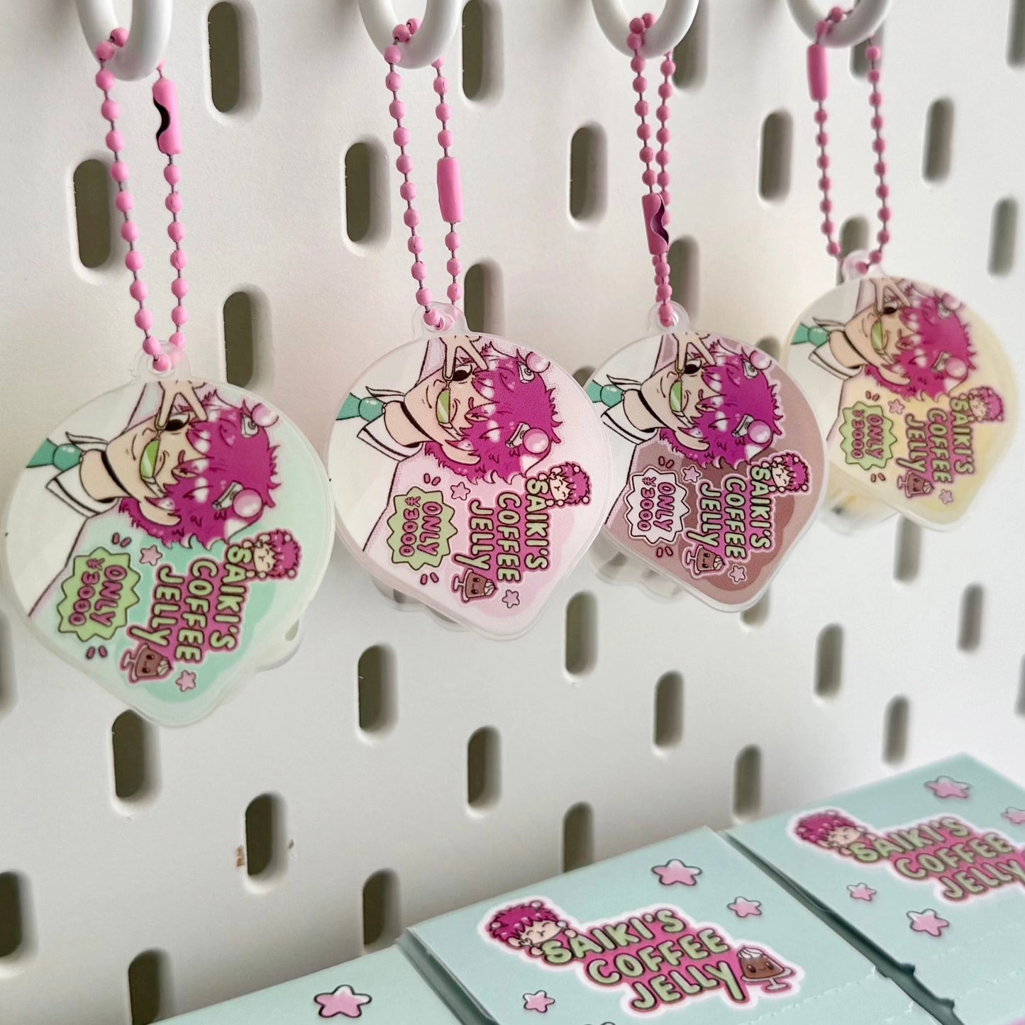 Saiki-K 'Coffee Jelly' Blind Box anime, shop new in Shining Pins