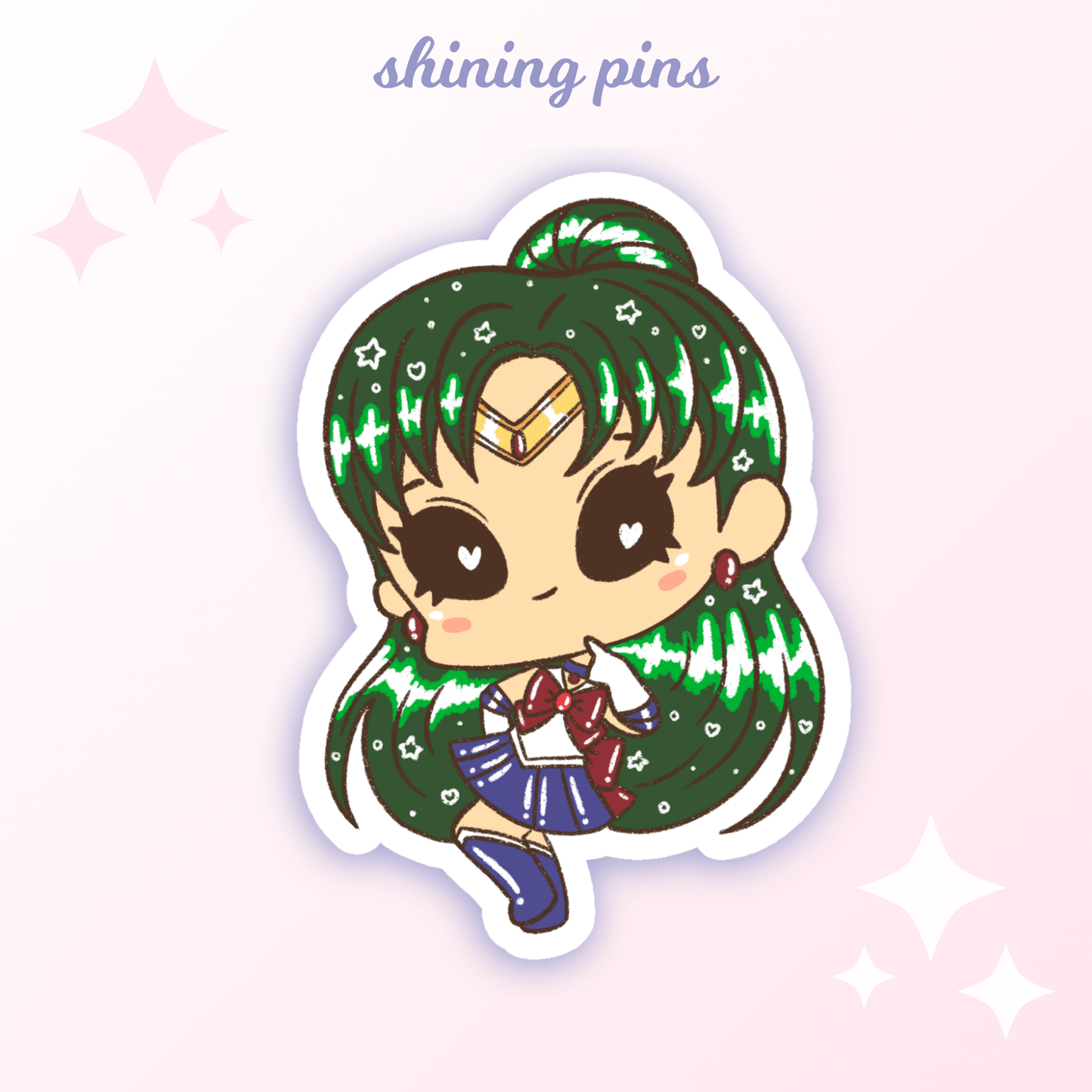 'Sailor Moon' Stickers anime, shop new in, stickers & stationary Shining Pins