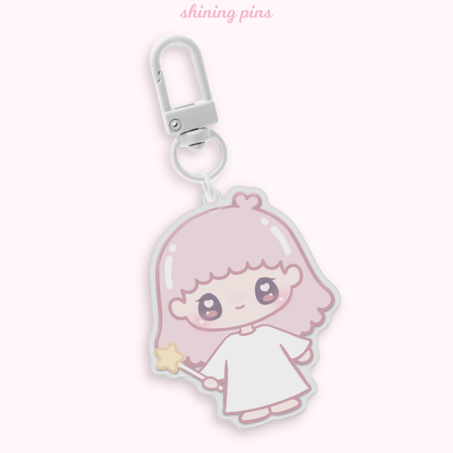 'San Family' Keychains Ver. 1 acrylic keychains & pins, restock, sanrio, shop new in Shining Pins