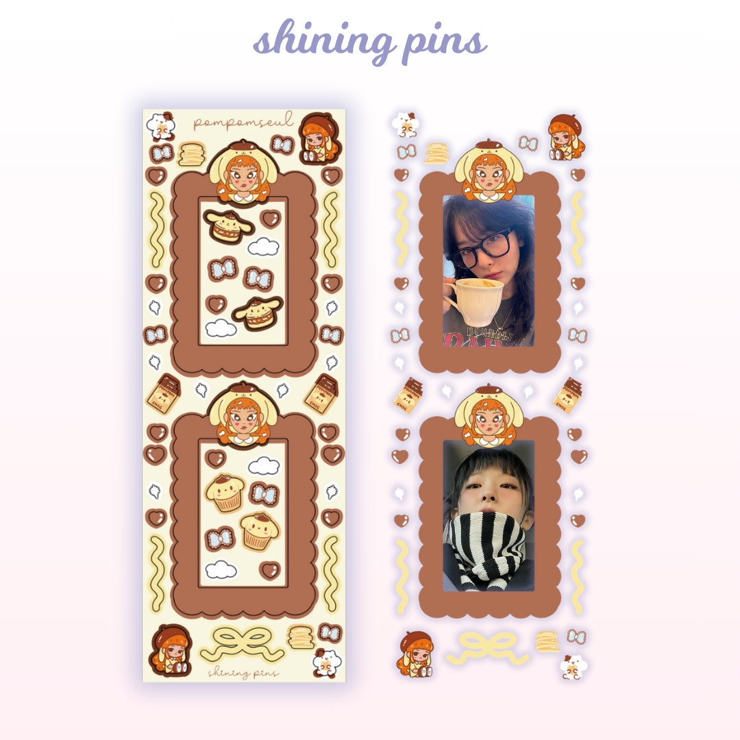 Seulgi 'Reve Cuties' Deco Sticker Sheet red velvet, stickers & stationary Shining Pins