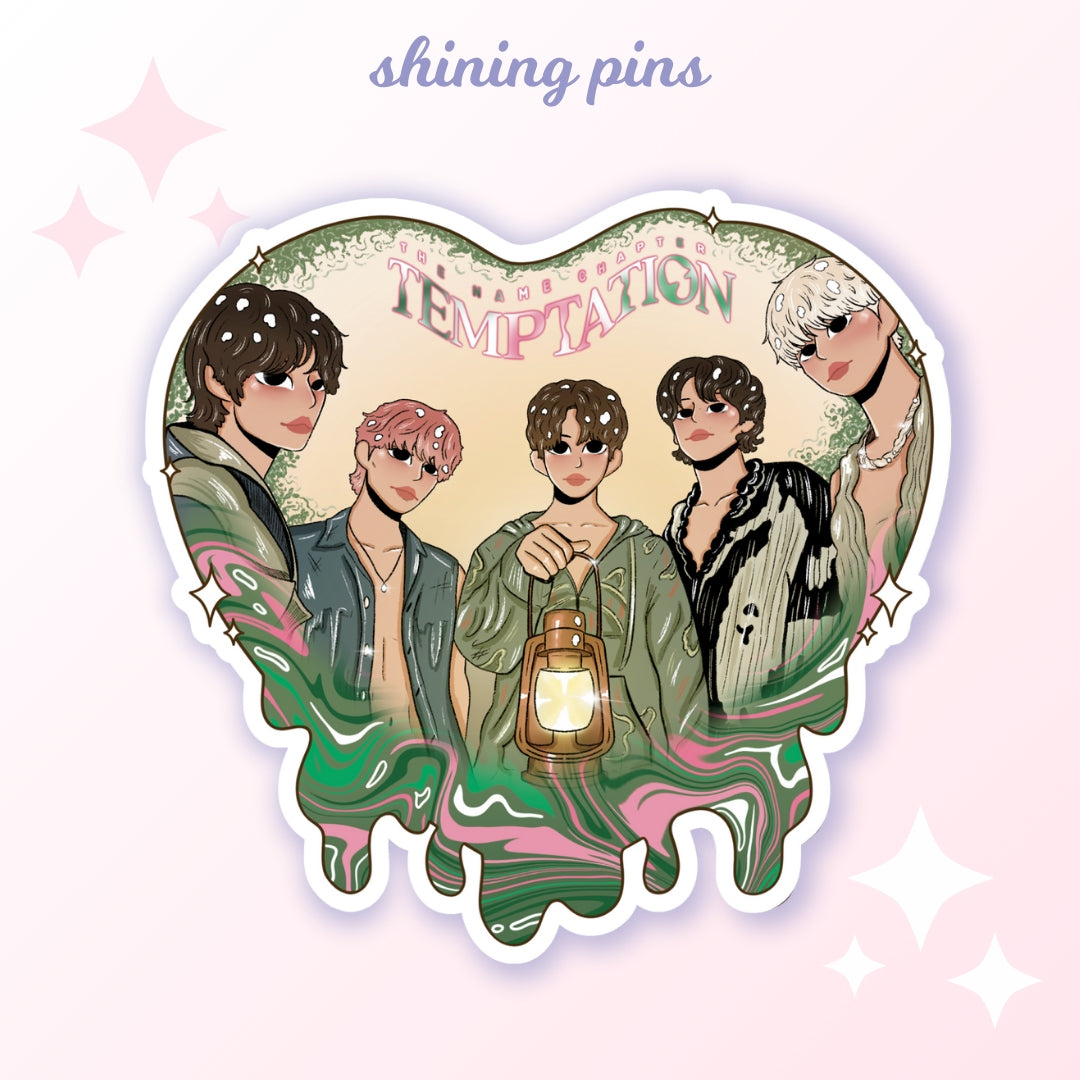 TXT 'Sugar Rush Ride' Sticker Stickers and Stationary stickers & stationary, tomorrow x together Shining Pins