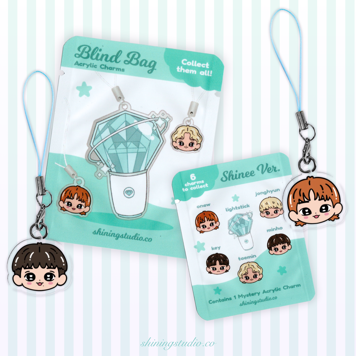 SHINee Charm Blind Bags