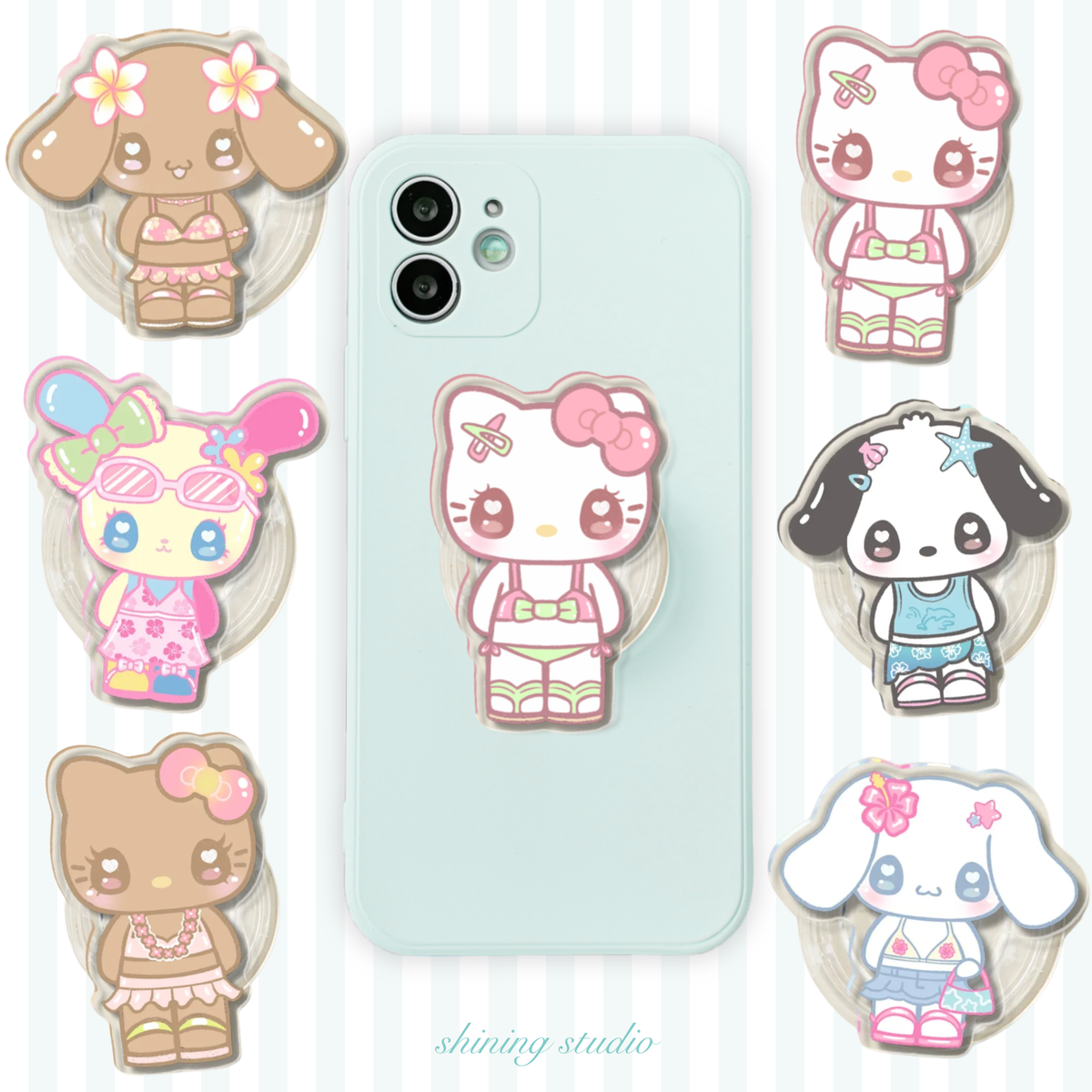 'My Gyaru Summer' Phone Grip Blind Bags