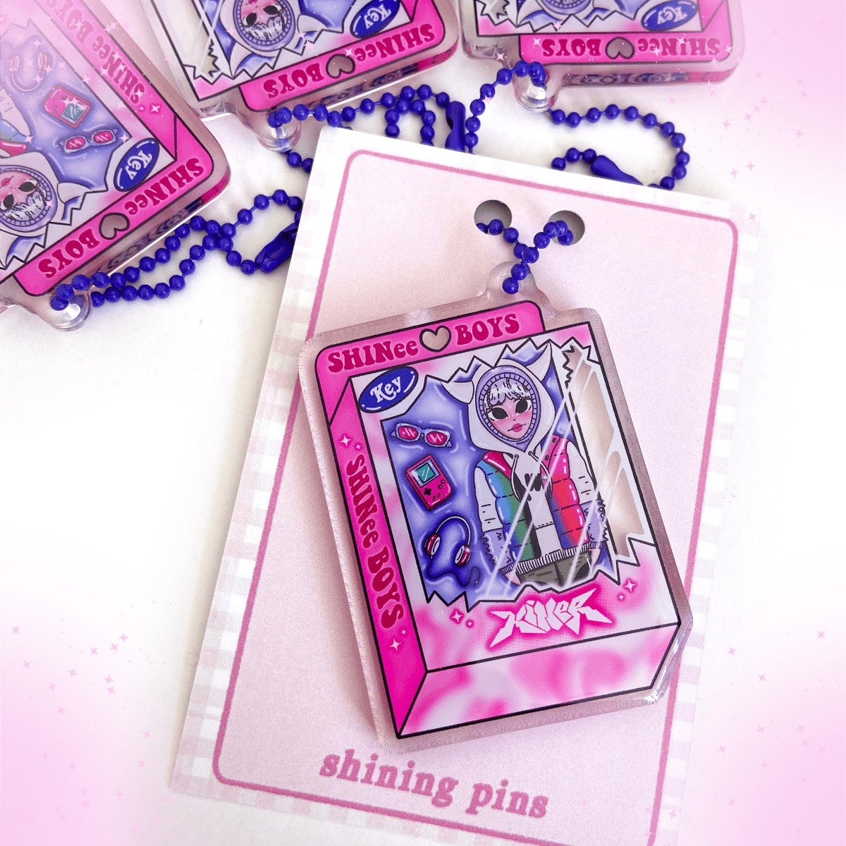 Key Doll 'Killer' Keychain Acrylic Keychain acrylic keychains & pins, restock, shinee, shop new in Shining Pins