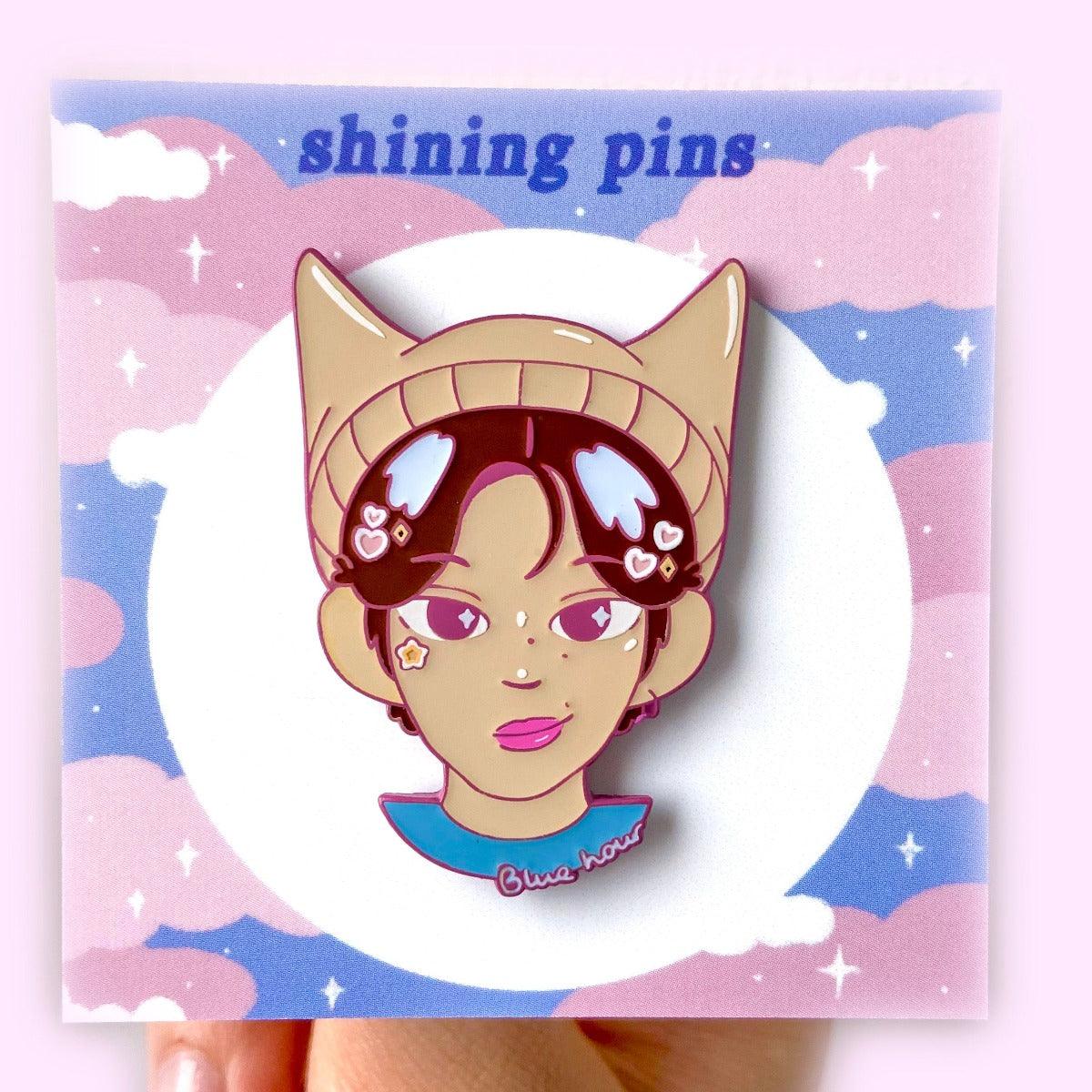 TXT 'Blue Hour' Enamel Pins Enamel Pins enamel pin, tomorrow x together Shining Pins