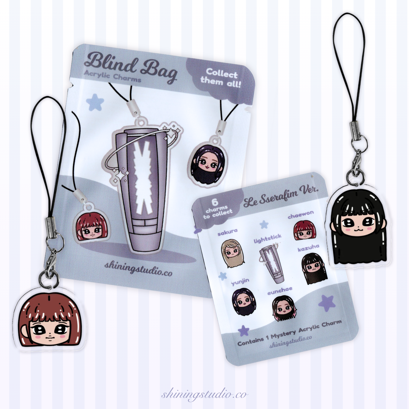 LE SSERAFIM Charm Blind Bags