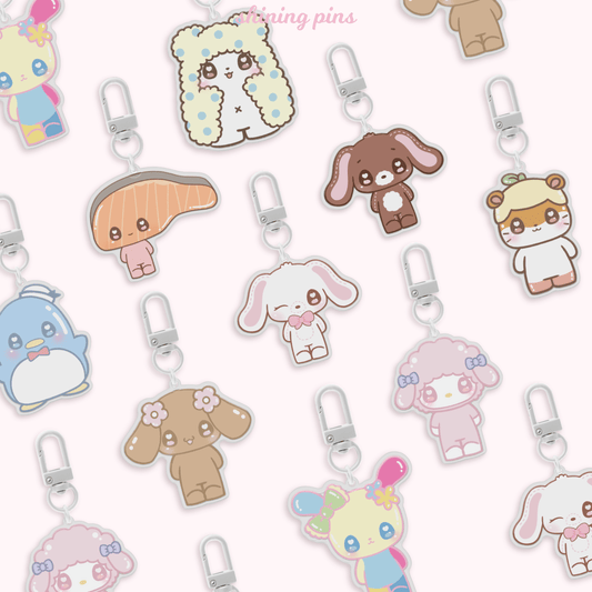 'San Family' Keychains Ver. 2
