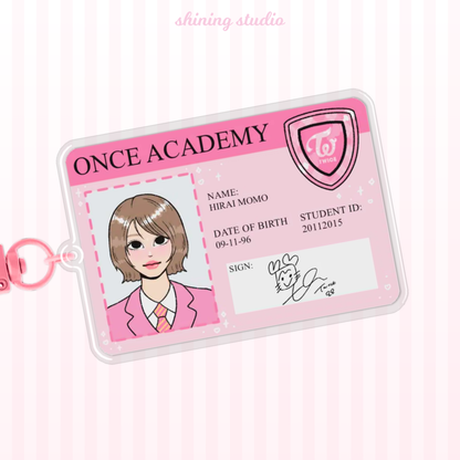 Twice ID Keychains