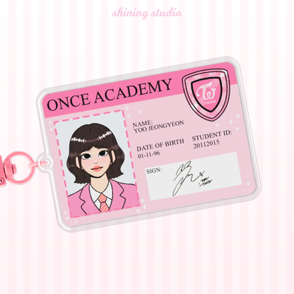 Twice ID Keychains