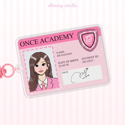 Twice ID Keychains