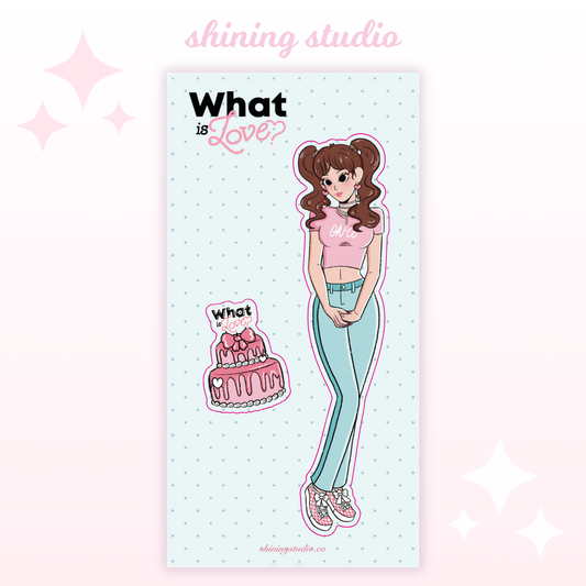 Sana Twice 'What is Love?' Sticker Sheet