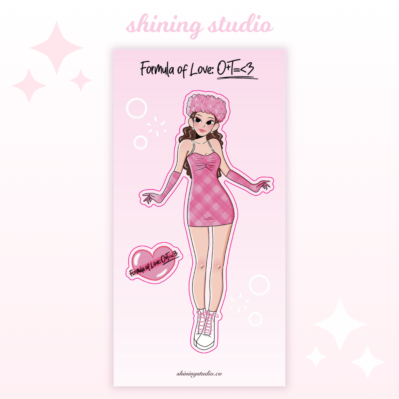 Nayeon Twice 'Scientist' Sticker Sheet