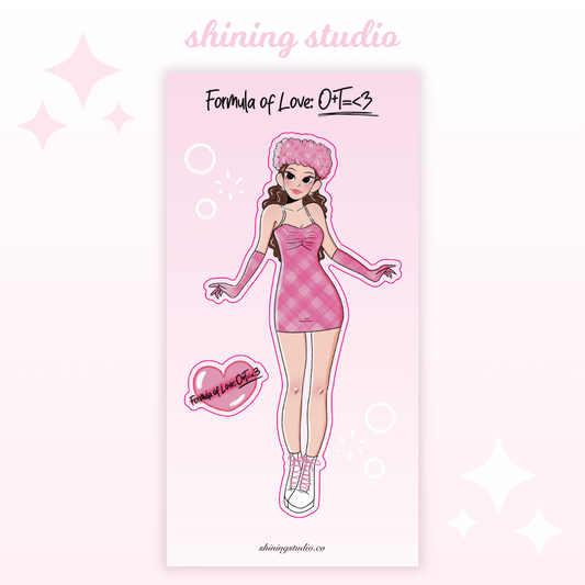 Nayeon Twice 'Scientist' Sticker Sheet