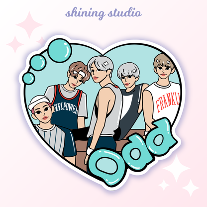 SHINee Heart Stickers
