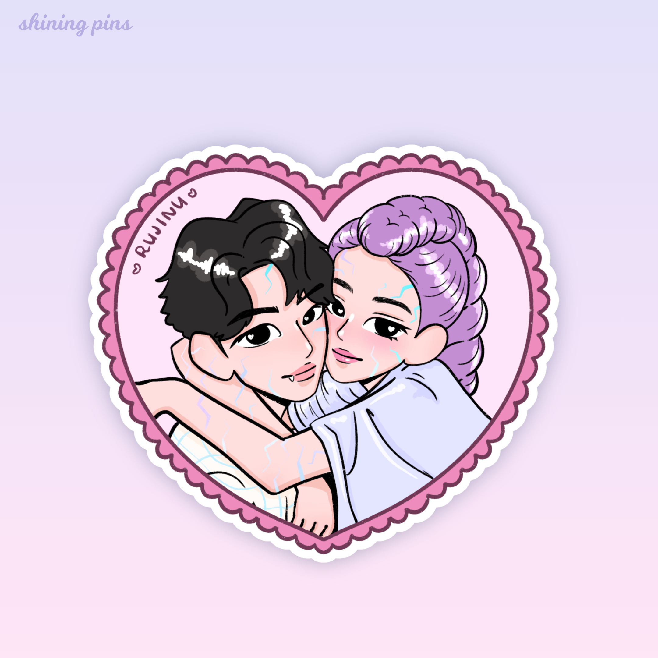 Shining Studio | Rumi & Jinu Sticker