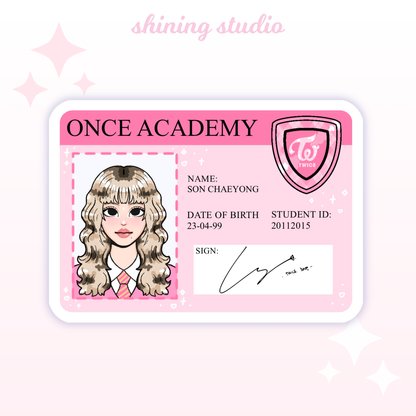 Twice ID Stickers