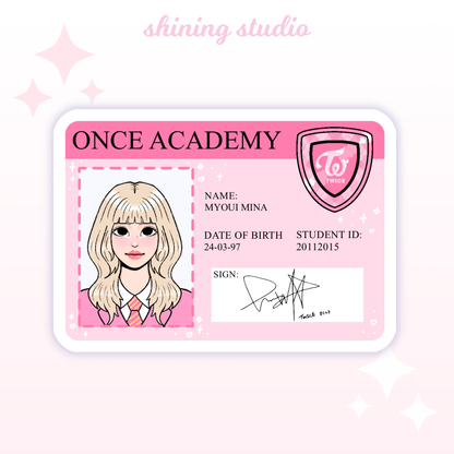 Twice ID Stickers
