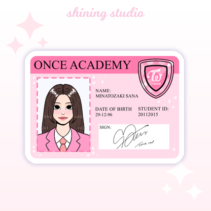 Twice ID Stickers