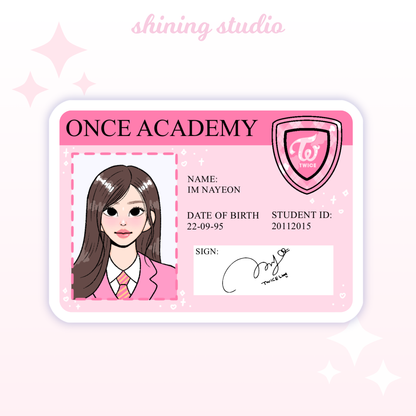 Twice ID Stickers