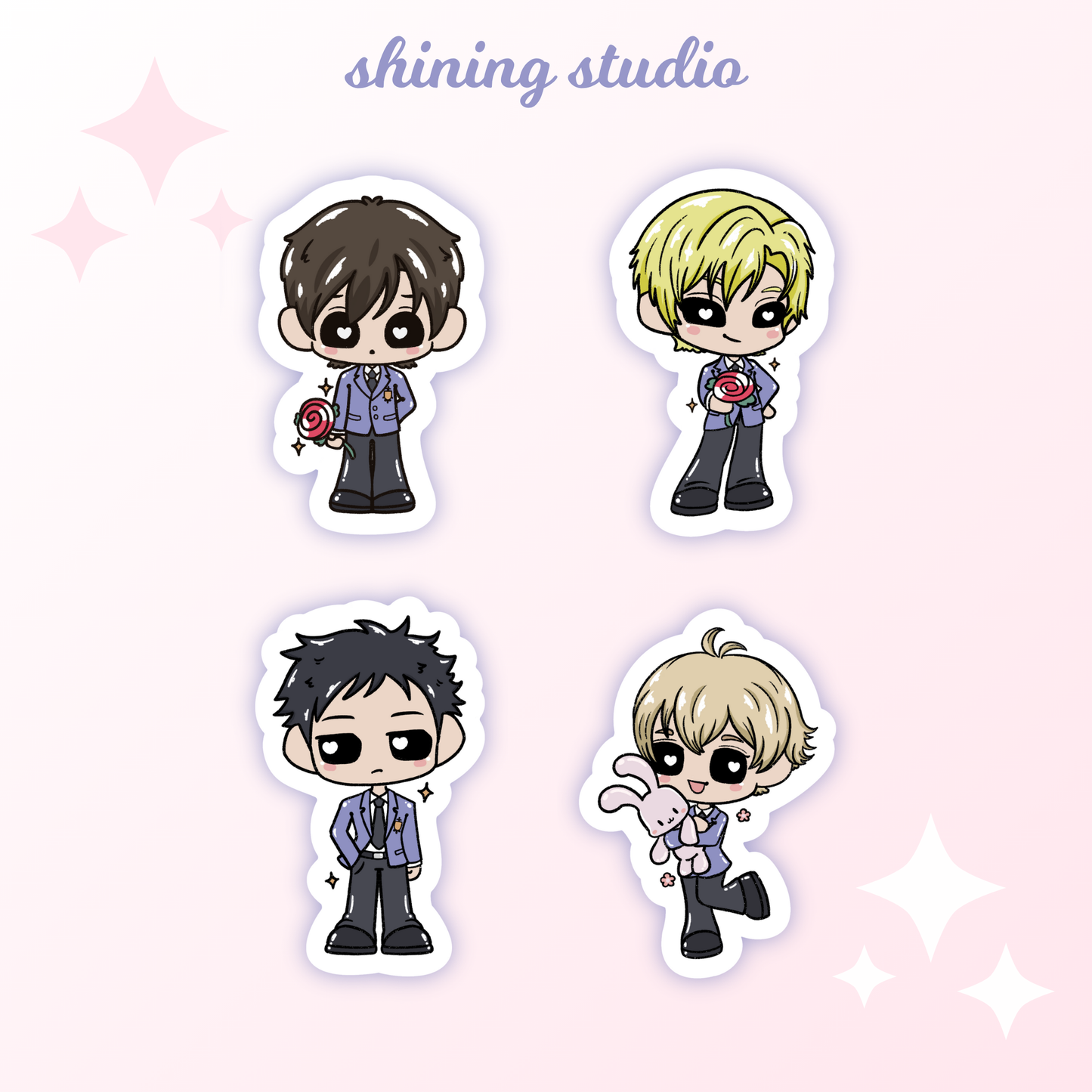 'Ouran High School Host Club' Stickers
