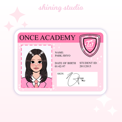 Twice ID Stickers