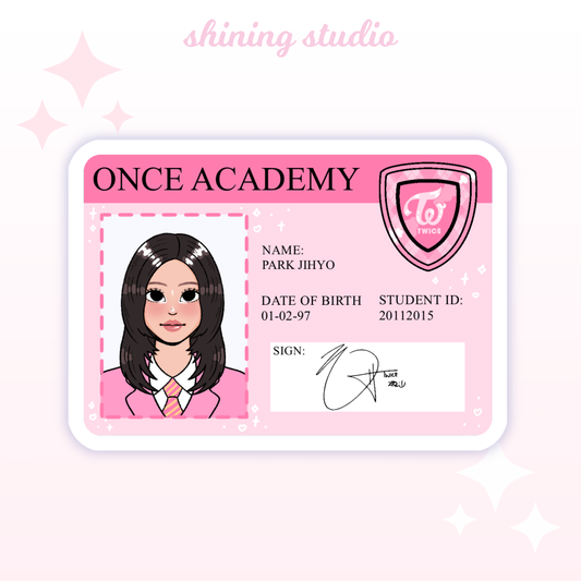 Twice ID Stickers