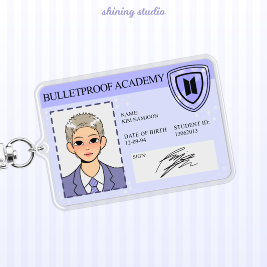 BTS ID Keychains