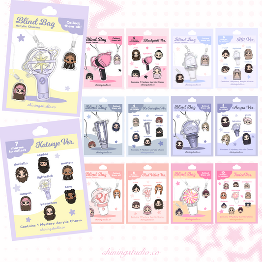 Girl Group Charm Blind Bags (PRE-ORDER)