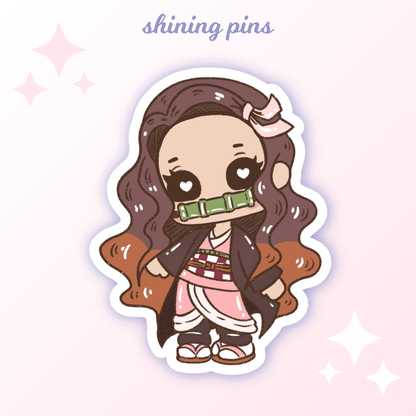 'Demon Slayer' Stickers