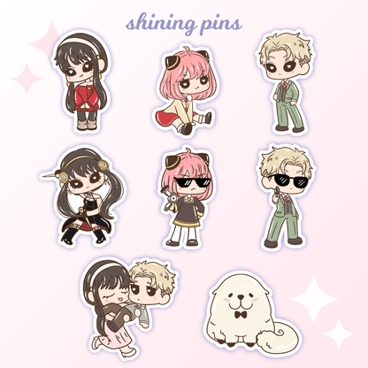 'Spy x Family' Stickers