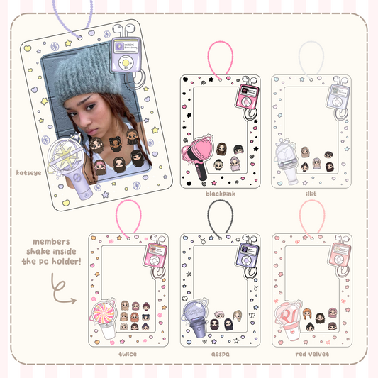 Girl Group Photocard Shaker (PRE-ORDER)