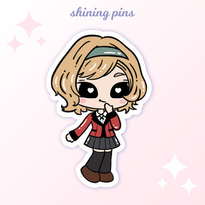 'Kakegurui' Stickers