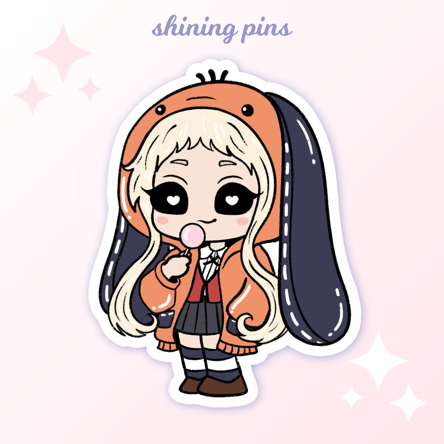 'Kakegurui' Stickers