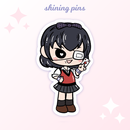 'Kakegurui' Stickers