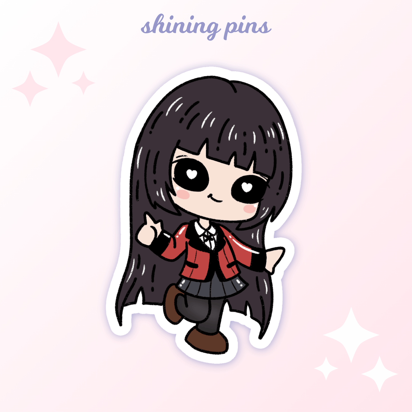 'Kakegurui' Stickers