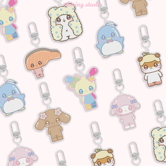 'San Family' Keychains Ver. 2