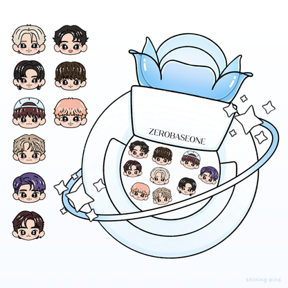 ZEROBASEONE Lightstick Shaker Keychain (Pre-Order)